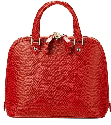 ASPINAL OF LONDON   Mini Hepburn lizard embossed leather tote bag