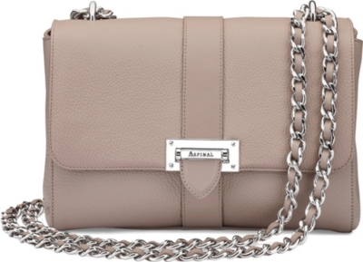 ASPINAL OF LONDON - Lottie large pebble leather bag | Selfridges.com