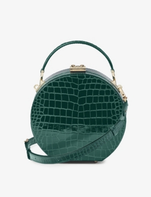 Sale | Aspinal Of London Mini Leather Trunk Clutch Bag | Harrods US