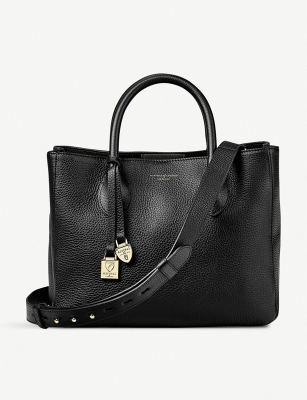 London small leather tote bag