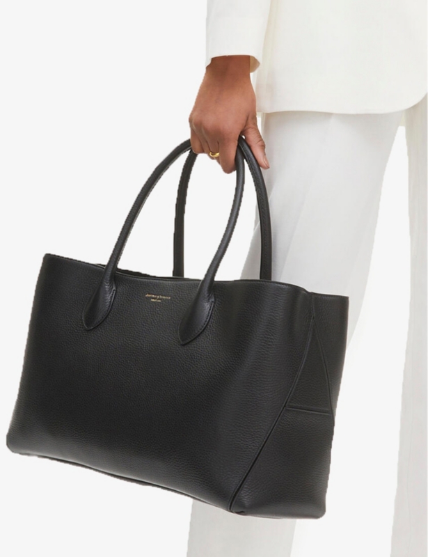 London large leather tote bag