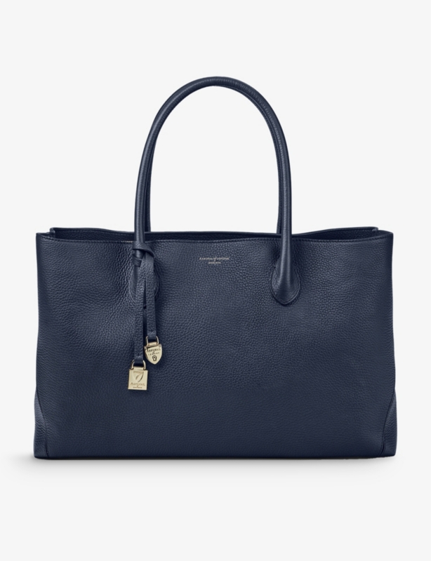 London large leather tote bag