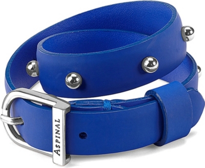 ASPINAL OF LONDON   Marylebone buckle leather bracelet