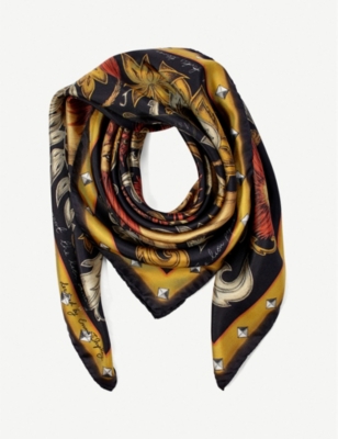 balenciaga scarf selfridges