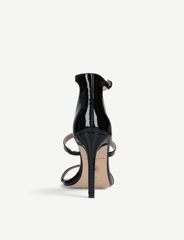 Park Lane patent leather stiletto sandals