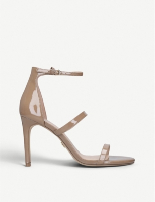 KURT GEIGER LONDON - Park Lane patent strappy sandals | Selfridges.com