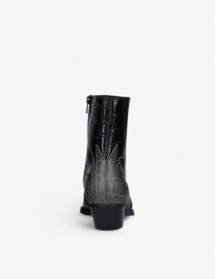 kurt geiger snake boots