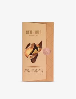 Milk chocolate bar with biscuit pieces 100g