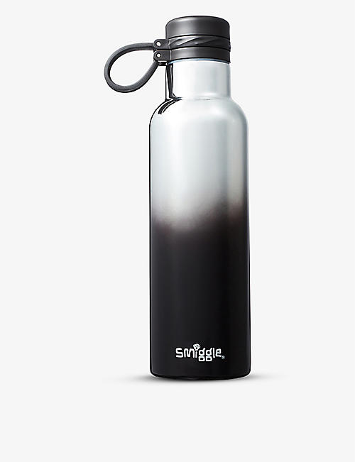 SMIGGLE: Logo-print stainless-steel water bottle 640ml