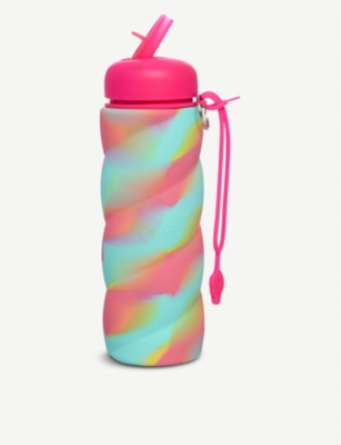 SMIGGLE - Twisty Whirl silicone drinking bottle 550ml | Selfridges.com