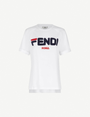 fendi t shirt selfridges