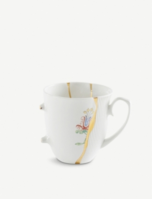 Seletti Kintsugi N2 Porcelain Mug (Home,Kitchen and Dining,Cups and Mugs)