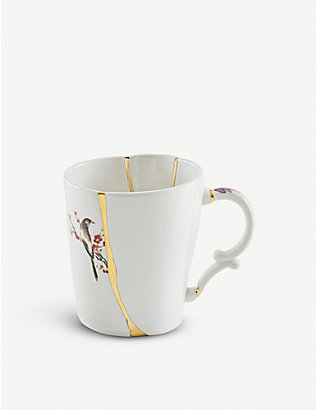 SELETTI: Kintsugi N3 porcelain mug