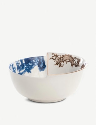 SELETTI: Despina Hybrid porcelain bowl 15.2cm