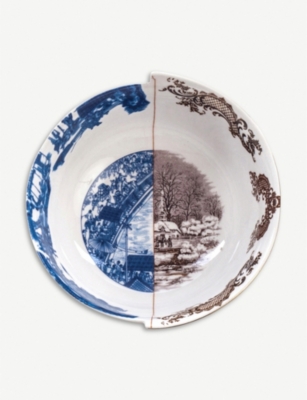 SELETTI: Despina Hybrid porcelain bowl 15.2cm