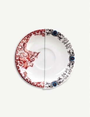 SELETTI: Zora Hybrid porcelain teacup and saucer