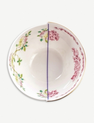 SELETTI: Olinda Hybrid porcelain fruit bowl 10.5cm