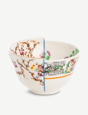 SELETTI: Irene Hybrid porcelain fruit bowl 10.5cm