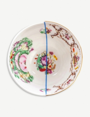 SELETTI: Irene Hybrid porcelain fruit bowl 10.5cm