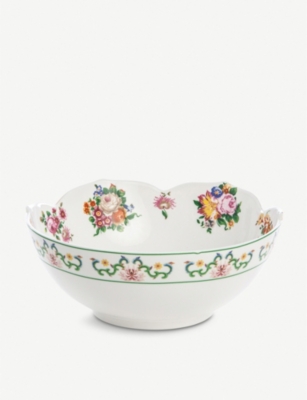 Seletti Hybrid Zaira Bone China Porcelain Salad Bowl