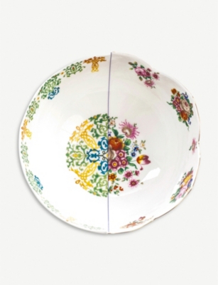 SELETTI: Hybrid Zaira bone china porcelain salad bowl