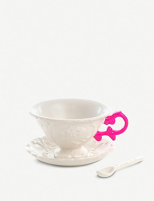SELETTI: I-Wares porcelain tea cup set