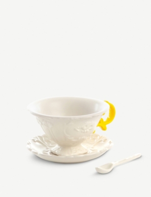 SELETTI: I-Wares porcelain tea cup set
