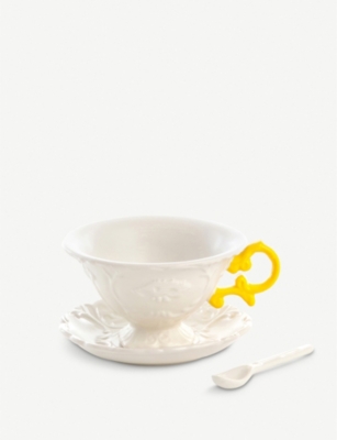 SELETTI: I-Wares porcelain tea cup set