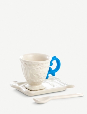 SELETTI I-WARES BONE CHINA PORCELAIN COFFEE CUP 11257637