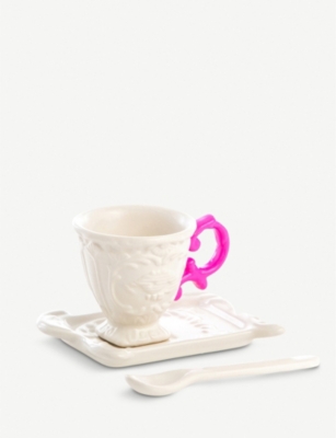 SELETTI: I-Wares bone china porcelain coffee cup