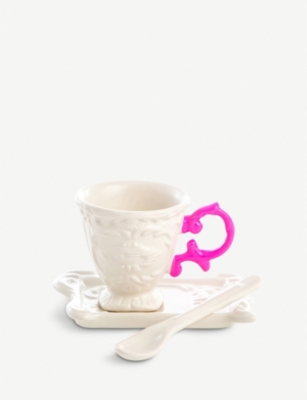 SELETTI: I-Wares bone china porcelain coffee cup
