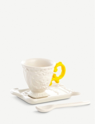SELETTI I-WARES BONE CHINA PORCELAIN COFFEE CUP 5346-5346-098593