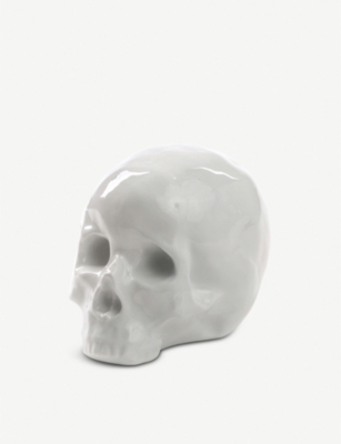 SELETTI: Memorabilia My Skull porcelain ornament 15cm