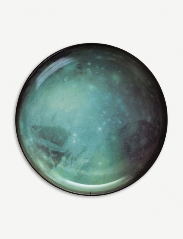 Diesel Living with Seletti Cosmic Diner Pluto Porcelain Dinner Plate 26cm