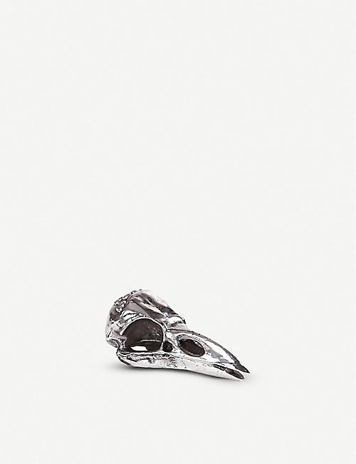 SELETTI: Wunderkammer aluminium bird skull sculpture