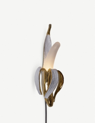 SELETTI: Phooey banana wall light 22cm