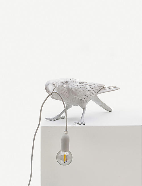 SELETTI: Bird resin indoor lamp 33cm