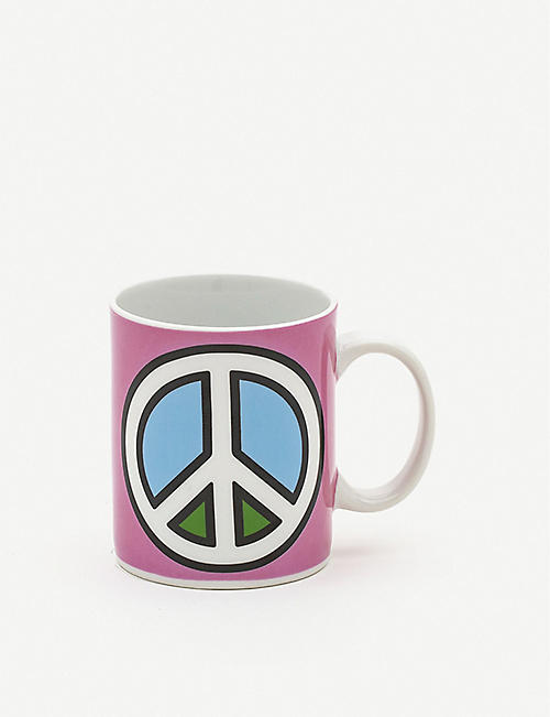 SELETTI: Studio Job Peace porcelain mug