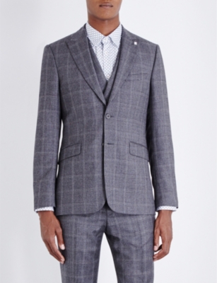 ted baker debonair check suit