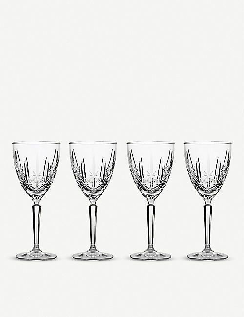WATERFORD: Marquis Sparkle oversized goblets set of four