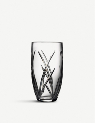 JOHN ROCHA WATERFORD Waterford x John Rocha crystal vase 30cm