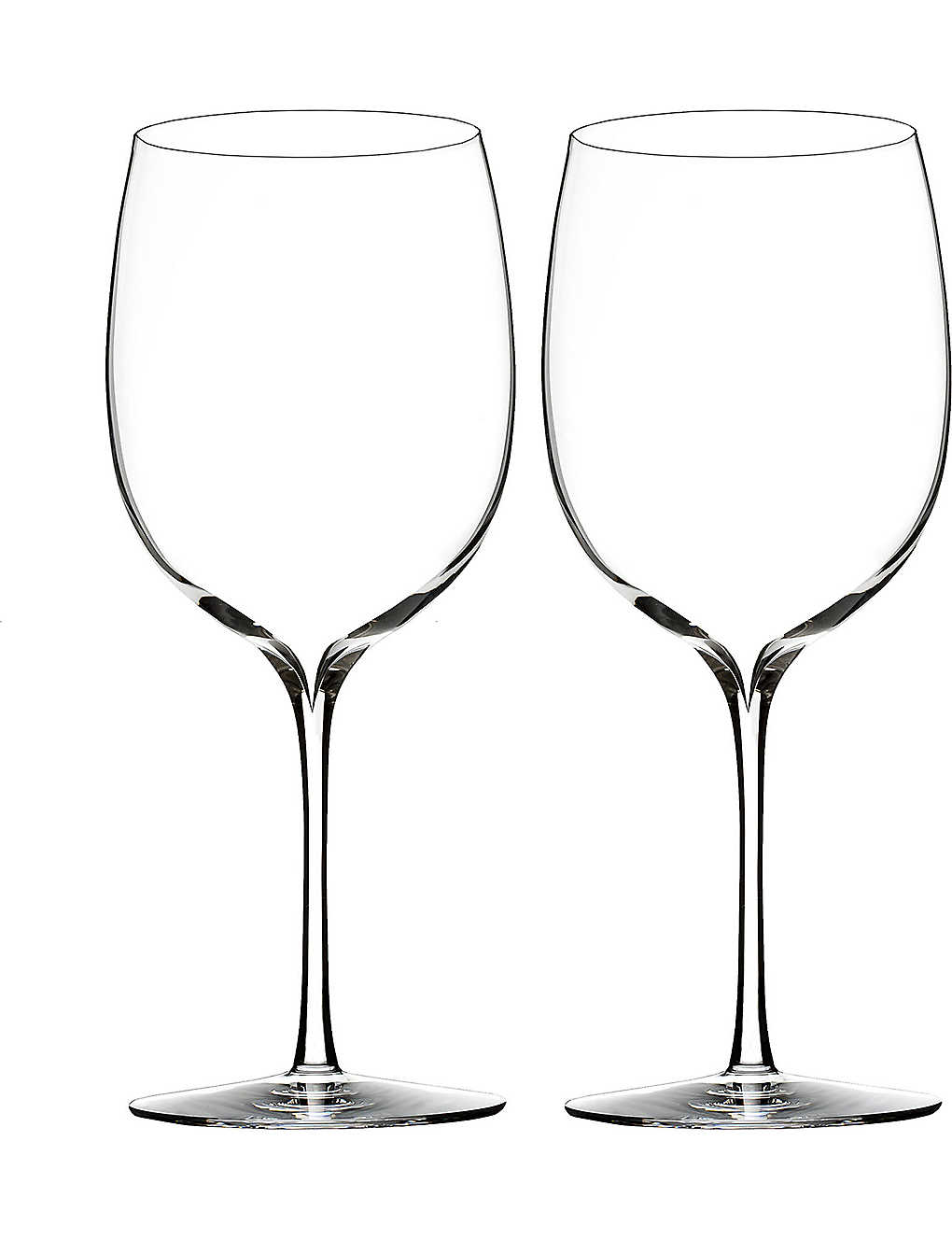 Waterford Set Of Two Elegance Bordeaux Wine Glasses