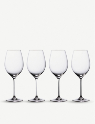 MARQUIS: Marquis Moments crystal glass red wine glasses set of four