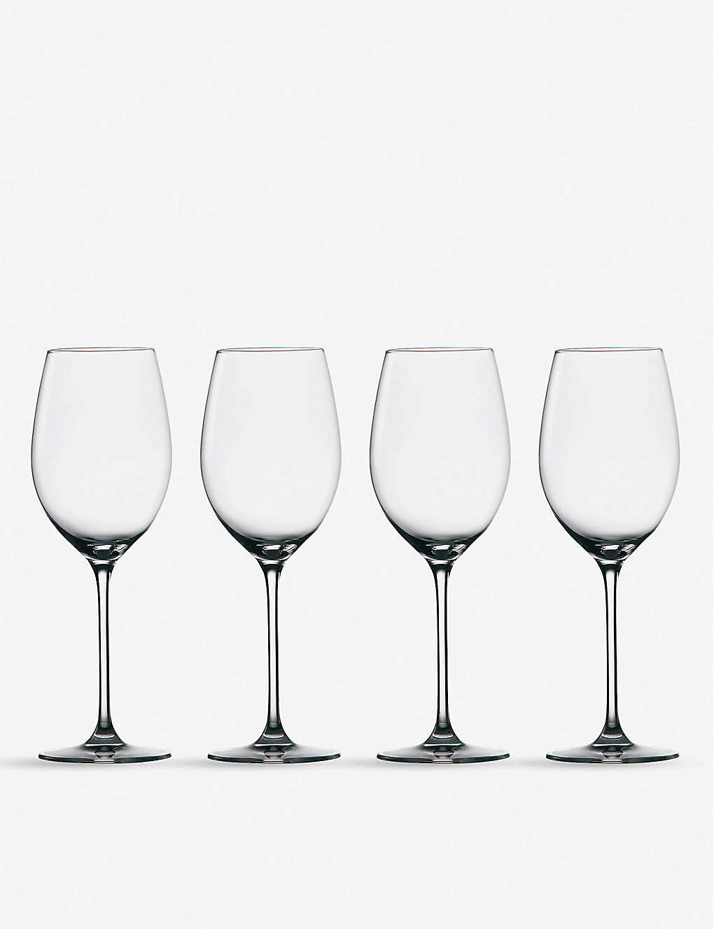 Waterford Marquis Moments Crystal Glass White Wine Glasses Set Of Four