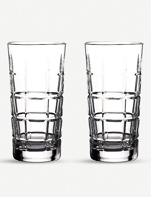 WATERFORD: Gin Journey Cluin Hi Ball Glasses - set of two