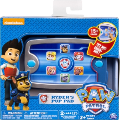 ryder paw patrol bike