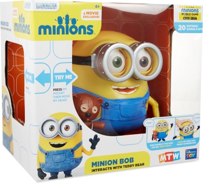 minion bob talking toy