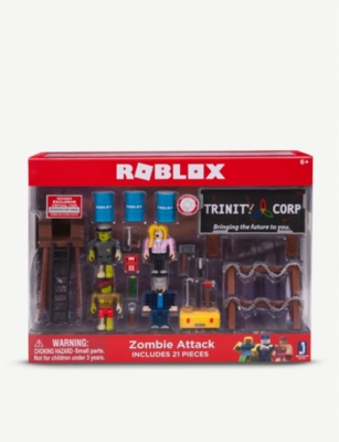 Pocket Money Roblox Zombie Attack Toy Set Selfridgescom - roblox toys nl