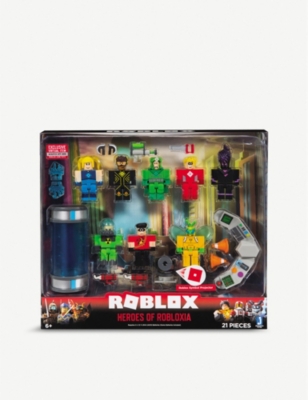 Roblox Roblox Heroes Of Robloxia Playset Selfridges Com - roblox event get the mask of robloxia on super hero life youtube