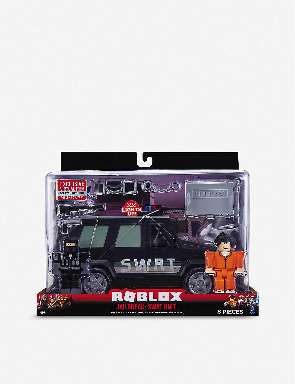 Limited Kids Toy Figure Playset Gift Series 4 ROBLOX Jailbreak SWAT Unit